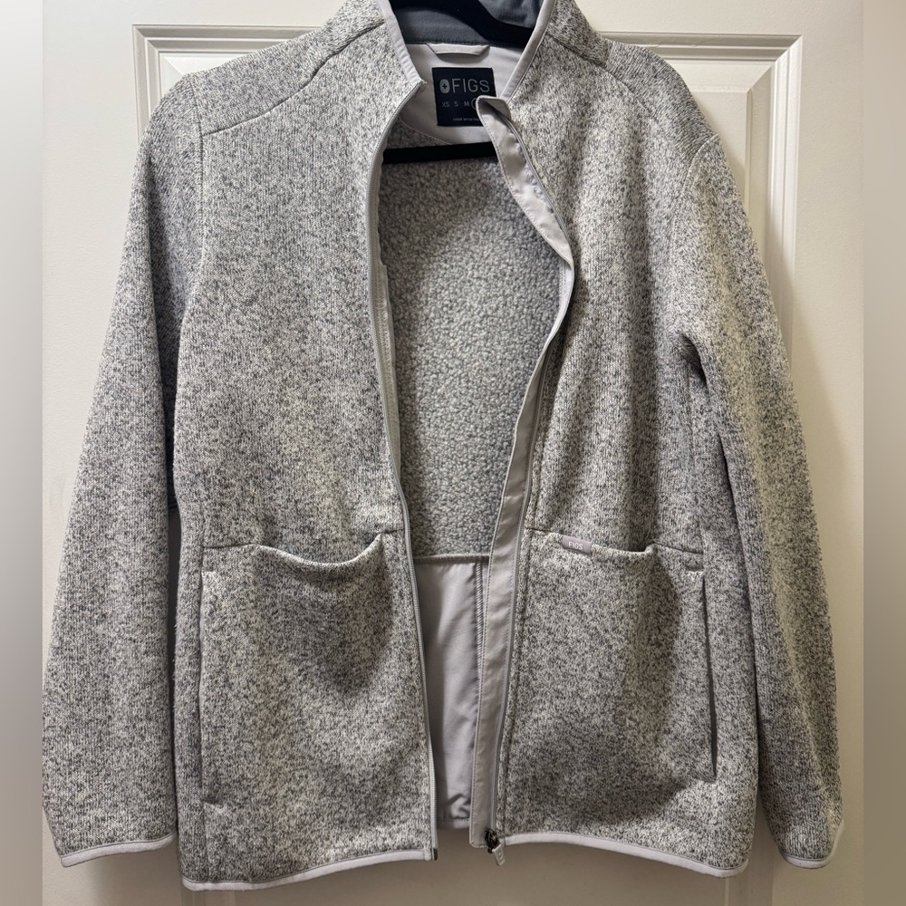 Figs On-Shift Sweater Knit Jacket